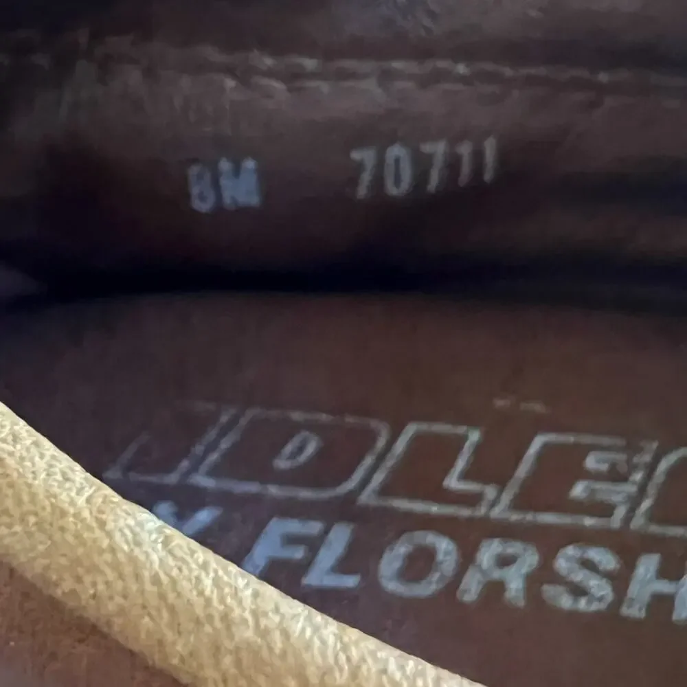 Florsheim Idlers Shoes Mens Size 8M Brown Soft Leather Loafer Casual Style 70711
